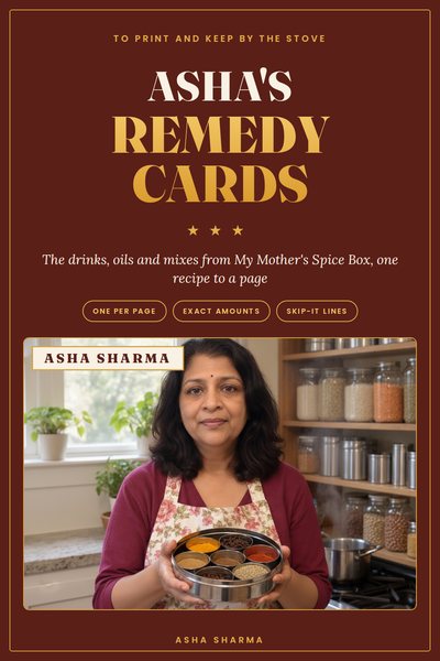 Asha's Remedy Cards cover